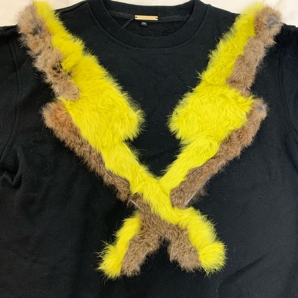 SWEATER SALE - ONLY $35!! Super soft rabbit fur sweatshirt - Picture 4 of 5